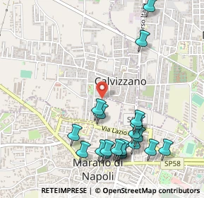 Mappa Via Campania, 80012 Calvizzano NA, Italia (0.6195)