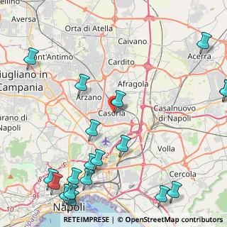Mappa Vico S. Rocco, 80026 Casoria NA, Italia (6.76947)