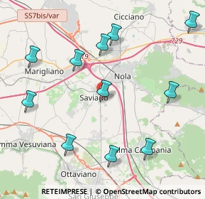 Mappa Via Cimitero, 80039 Saviano NA, Italia (5.04909)