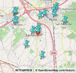 Mappa Via Cimitero, 80039 Saviano NA, Italia (2.364)