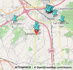 Mappa Via Cimitero, 80039 Saviano NA, Italia (2.42273)