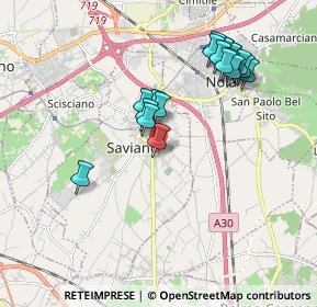 Mappa Via Cimitero, 80039 Saviano NA, Italia (2.025)