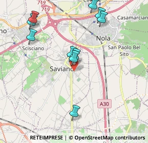 Mappa Via Cimitero, 80039 Saviano NA, Italia (2.62)