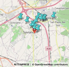 Mappa Via Cimitero, 80039 Saviano NA, Italia (1.3925)