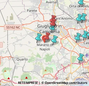 Mappa Via Umbria, 80012 Calvizzano NA, Italia (5.26643)