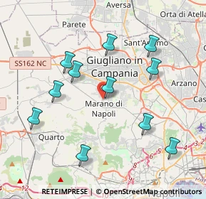 Mappa Via Umbria, 80012 Calvizzano NA, Italia (4.29545)