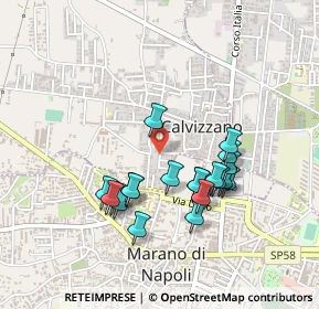 Mappa Via Umbria, 80012 Calvizzano NA, Italia (0.4465)