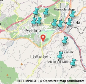 Mappa Via S. Tommaso Contrada, 83100 Avellino AV, Italia (2.36818)