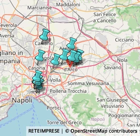Mappa Traversa Palumbo, 80038 Pomigliano d'Arco NA, Italia (6.12625)