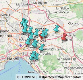 Mappa Traversa Palumbo, 80038 Pomigliano d'Arco NA, Italia (6.36211)