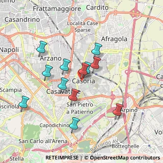 Mappa Count Camillo Benso di Cavour, 80026 Casoria NA, Italia (1.77)