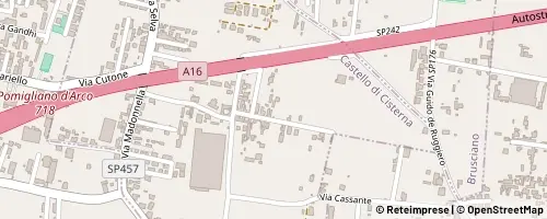 Mappa Castello di Cisterna
