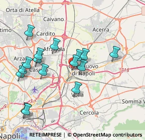 Mappa CAP, 80013 Casalnuovo di Napoli NA, Italia (4.13313)