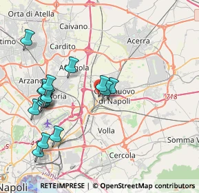 Mappa CAP, 80013 Casalnuovo di Napoli NA, Italia (4.54)