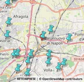 Mappa CAP, 80013 Casalnuovo di Napoli NA, Italia (3.12222)