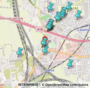 Mappa CAP, 80013 Casalnuovo di Napoli NA, Italia (0.498)