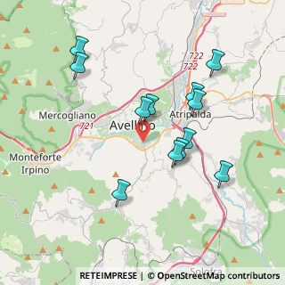 Mappa Via Salvemini G., 83100 Avellino AV, Italia (3.89167)