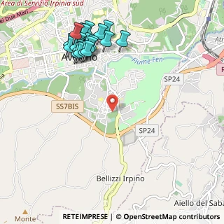 Mappa Via Salvemini G., 83100 Avellino AV, Italia (1.353)