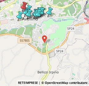 Mappa Via Salvemini G., 83100 Avellino AV, Italia (1.37563)