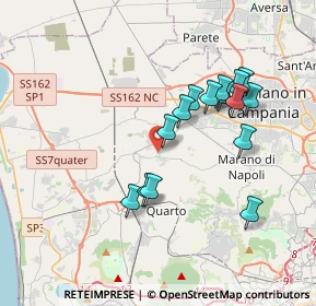 Mappa Strada Vicinale Immella, 80016 Marano di Napoli NA, Italia (3.62067)