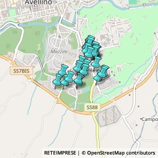 Mappa Piazza Margherita Bellucci, 83100 Avellino AV, Italia (0.28148)