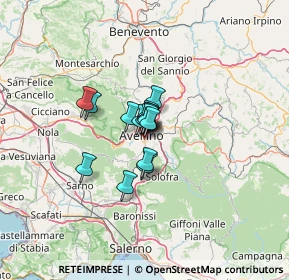 Mappa Piazza Margherita Bellucci, 83100 Avellino AV, Italia (6.73133)