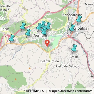 Mappa Piazza Don Luigi Sturzo, 83100 Avellino AV, Italia (2.27273)