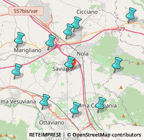 Mappa Via S. Paolino, 80039 Saviano NA, Italia (5.11455)