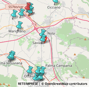 Mappa Via S. Paolino, 80039 Saviano NA, Italia (6.211)