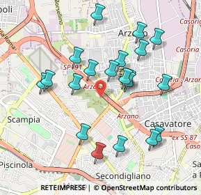 Mappa Via Circumvallazione Esterna, 80100 Napoli NA, Italia (1.0065)