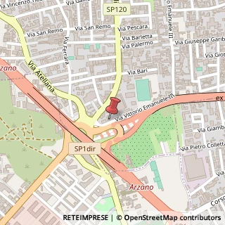 Mappa Via Vittorio Emanuele III, 209, 80022 Arzano, Napoli (Campania)