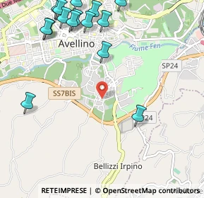 Mappa Via Pasquale Villari, 83100 Avellino AV, Italia (1.528)