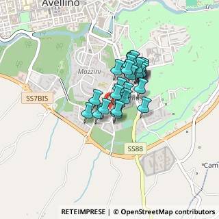 Mappa SS 7bis, 83100 Avellino AV, Italia (0.3)
