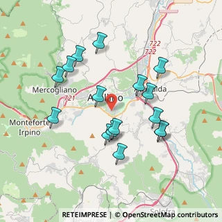 Mappa Via Pasquale Villari, 83100 Avellino AV, Italia (3.84688)