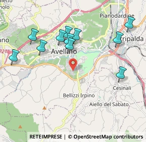 Mappa Via Pasquale Villari, 83100 Avellino AV, Italia (2.26182)