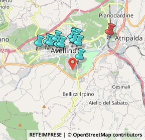 Mappa Via Pasquale Villari, 83100 Avellino AV, Italia (1.58923)