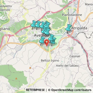 Mappa Via Pasquale Villari, 83100 Avellino AV, Italia (1.30667)