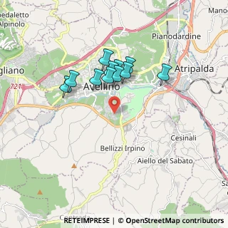 Mappa Via Pasquale Villari, 83100 Avellino AV, Italia (1.52455)