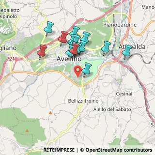 Mappa Via Pasquale Villari, 83100 Avellino AV, Italia (1.762)