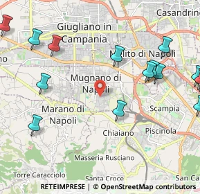 Mappa Via Salvatore di Giacomo, 80018 Mugnano di Napoli NA, Italia (3.00333)