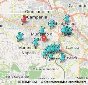 Mappa Via Salvatore di Giacomo, 80018 Mugnano di Napoli NA, Italia (1.8125)