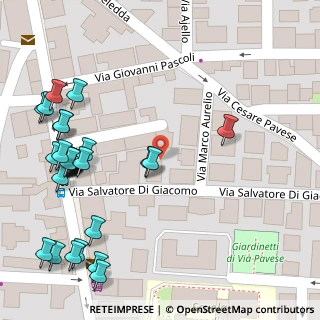 Mappa Via Salvatore di Giacomo, 80018 Mugnano di Napoli NA, Italia (0.0931)