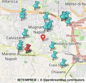 Mappa Via Salvatore di Giacomo, 80018 Mugnano di Napoli NA, Italia (1.124)