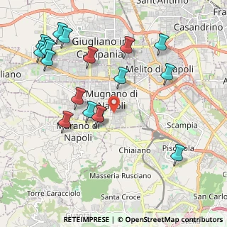 Mappa Via Leonardo da Vinci, 80018 Mugnano di Napoli NA, Italia (2.53889)