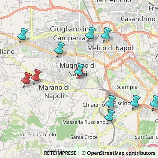 Mappa Via Leonardo da Vinci, 80018 Mugnano di Napoli NA, Italia (2.78273)
