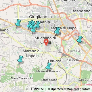 Mappa Via Leonardo da Vinci, 80018 Mugnano di Napoli NA, Italia (2.34455)