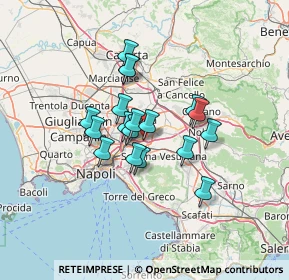 Mappa Viale Luigi Einaudi, 80038 Pomigliano d'Arco NA, Italia (10.49333)