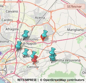 Mappa Viale Luigi Einaudi, 80038 Pomigliano d'Arco NA, Italia (4.08636)