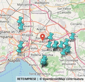 Mappa Viale Luigi Einaudi, 80038 Pomigliano d'Arco NA, Italia (8.8095)