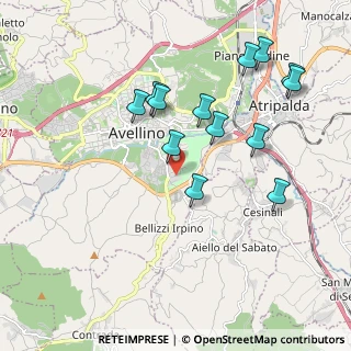 Mappa Via Gioacchino Pedicini, 83100 Avellino AV, Italia (2.11)